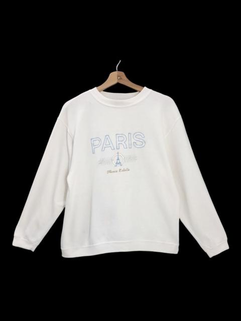 Other Designers Japanese Brand - Vintage France Estelle Paris Crewneck Sweatshirt Size M