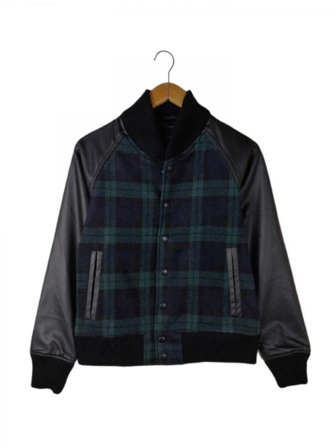 Other Designers Japanese Brand - Roshell Japan Checked Jacket Bomber Streetwear