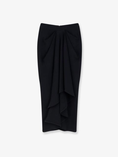 Givenchy Givenchy Draped Midi Skirt