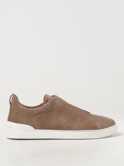 Zegna Sneakers Men Camel