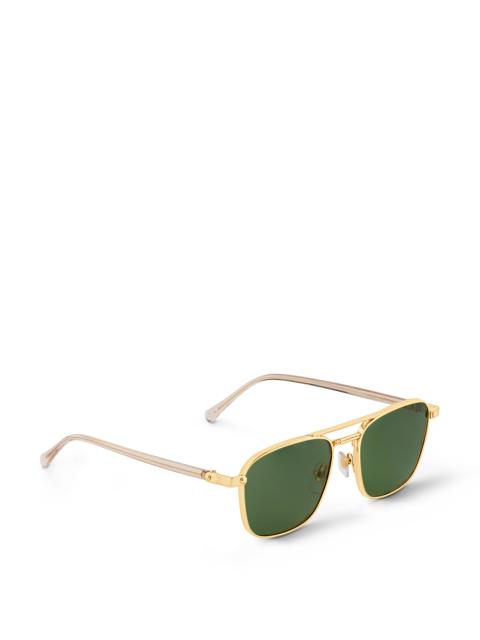 Louis Vuitton LV Signature Metal Square Sunglasses