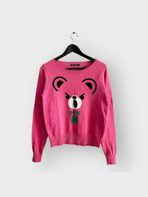 STEAL! 2000s Hysteric Glamour Jumbo Angry Bear Face Sweater