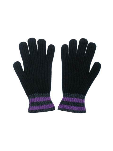 HOWLIN' Love My Ribbed Gloves Black