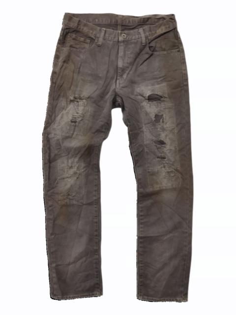 Other Designers Takeo Kikuchi - Rare!! Japanese TAKEO KIKUCHI Distressed Design Jeans