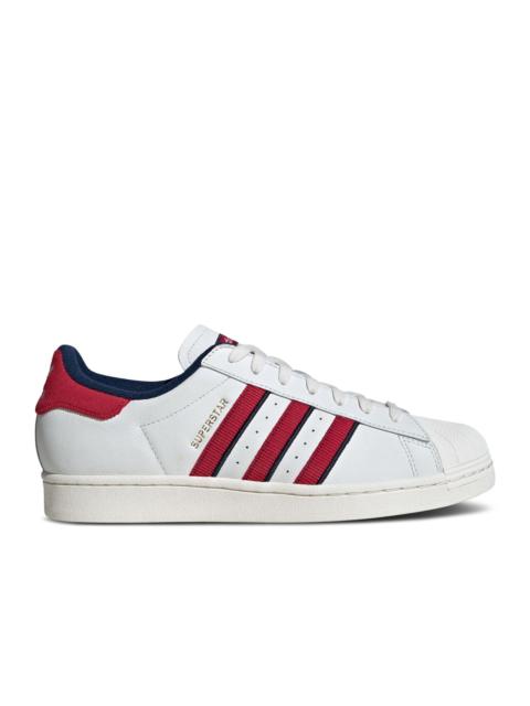 adidas SUPERSTAR 'WHITE TEAM VICTORY RED INDIGO'