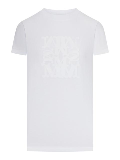 Max Mara JERSEY T-SHIRT WITH EMBROIDERED LOGO