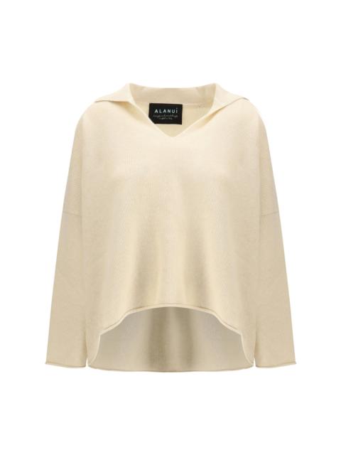 Alanui Alanui Sweater With Polo Collar