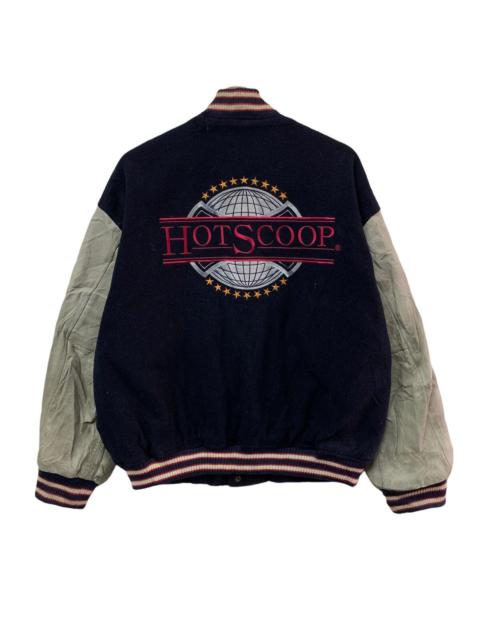 Other Designers Oldvarsity/Stadium - 🔥VTG VARSITY JACKETS HOTSCOOP WOOL/LEATHER