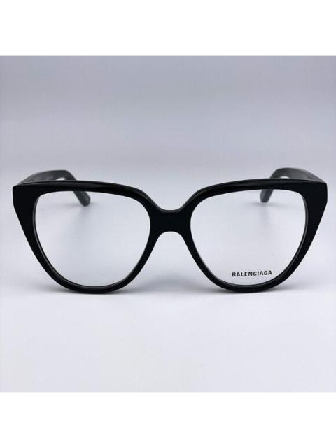 BALENCIAGA SALE! NEW Balenciaga Everyday BB0129O 001 Black Demo Butterfly Women Eyeglasses
