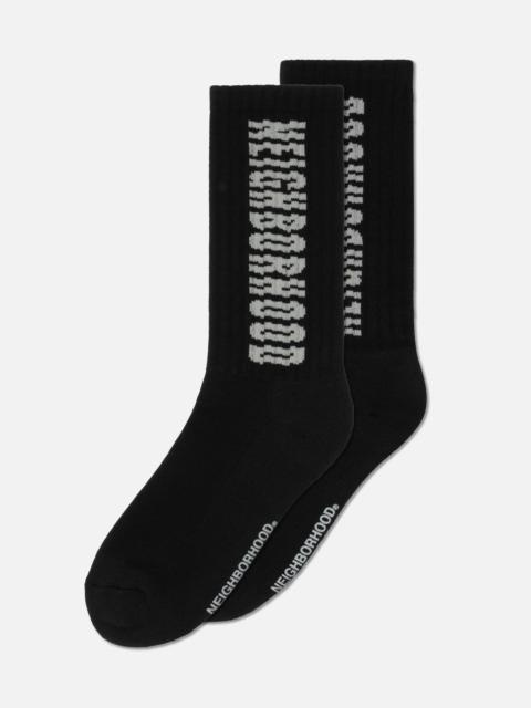 NEIGHBORHOOD SHIFT LOGO SOCKS