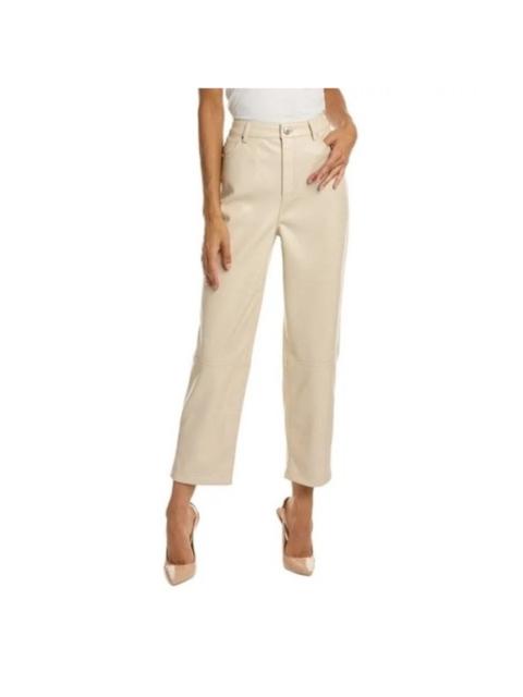 Other Designers New! Ted Baker London Plaider Faux‎ Leather Panel Crop Trousers  Sz 2/4 $225