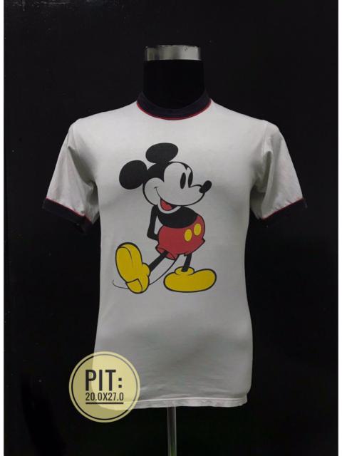Other Designers Vintage Mickey Mouse 80s Ringer T-Shirt Sz.L