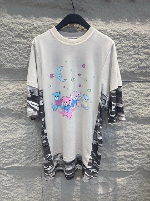 BALENCIAGA Balenciaga SS21 Love Bear Print T-Shirt