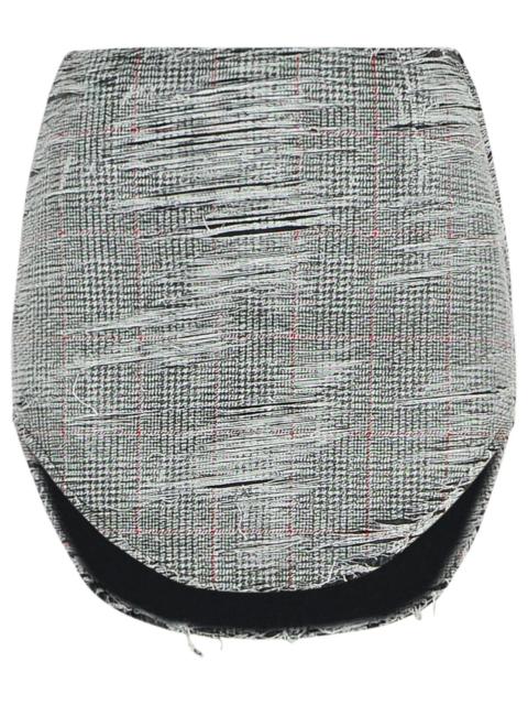 Diesel Diesel 'ADA' Grey Cotton Miniskirt