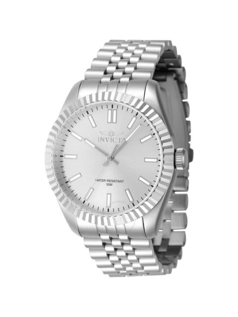 Other Designers Invicta Specialty Quartz Silver Dial Men's Watch 47479