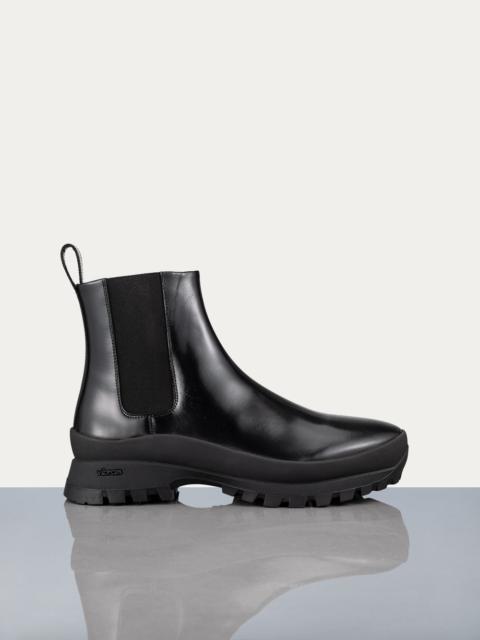 FRAME Men's Lug Sole Boot in Noir