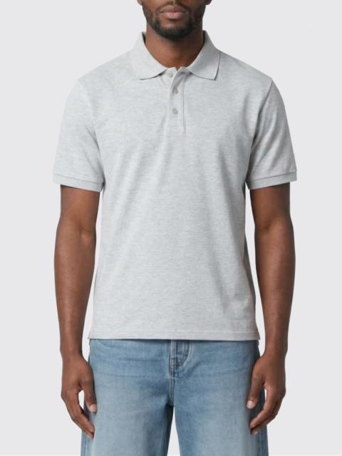 SAINT LAURENT Saint Laurent Polo Shirt Men Grey