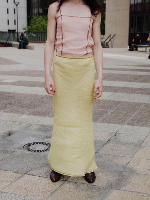 BASERANGE Dydine Fitted Skirt - Fine Linen