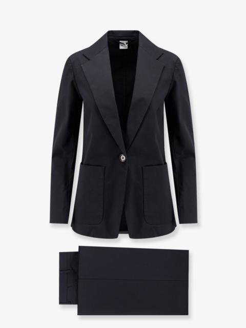 Aspesi Aspesi Stretch Cotton Suit Black Women