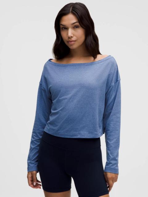 lululemon Softy Suedey Relaxed Boatneck Long-Sleeve Shirt
