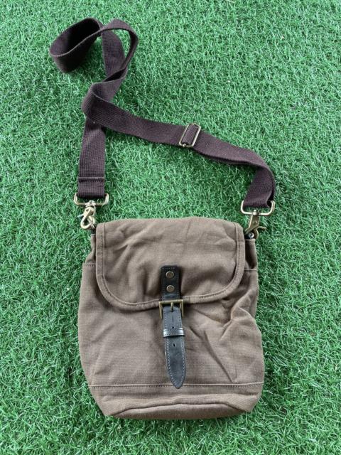 Other Designers ⚡️Takeo Kikuchi Canvas Olive Green Sling Bag