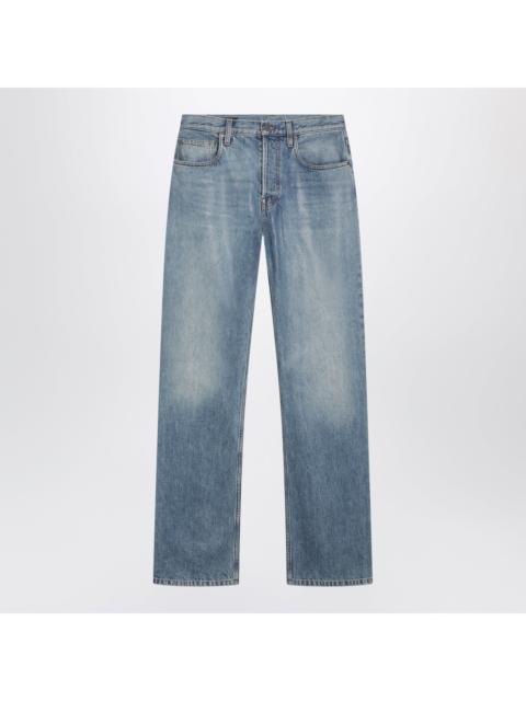 GUCCI Gucci Cotton Denim Trousers With Soft Coating Women