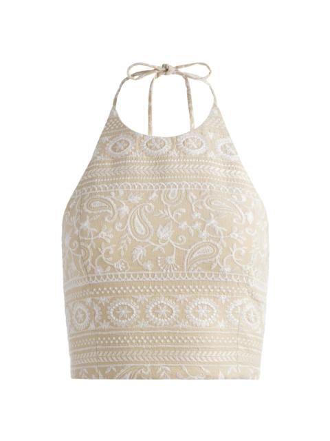 Alice + Olivia alice + olivia Jaymee Crop Top