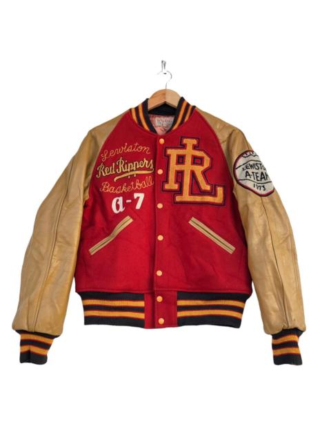 Other Designers Buzz Rickson's - Toyo Enterprise Bomber Leather varsity jacket