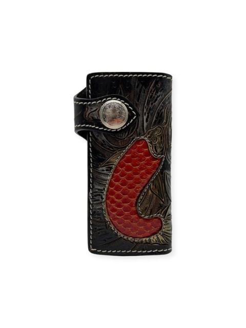 Rockerype - Rockertype koi Leather Wallet Black