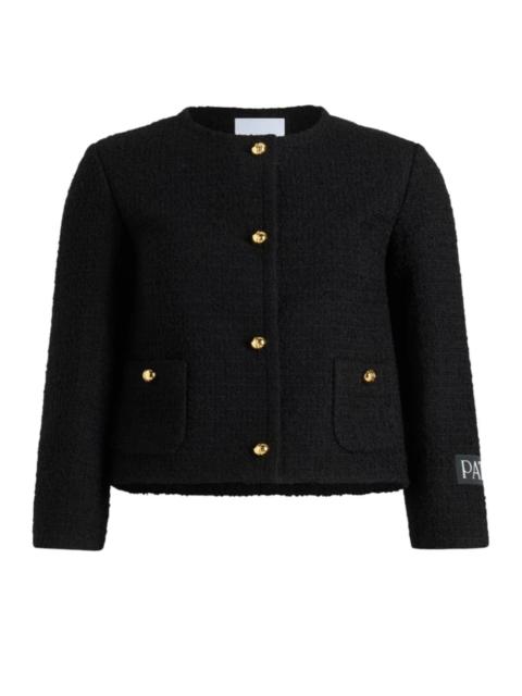 PATOU NO COLLAR BOX JACKET
