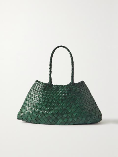 DRAGON DIFFUSION Santa Croce Big Woven Leather Tote
