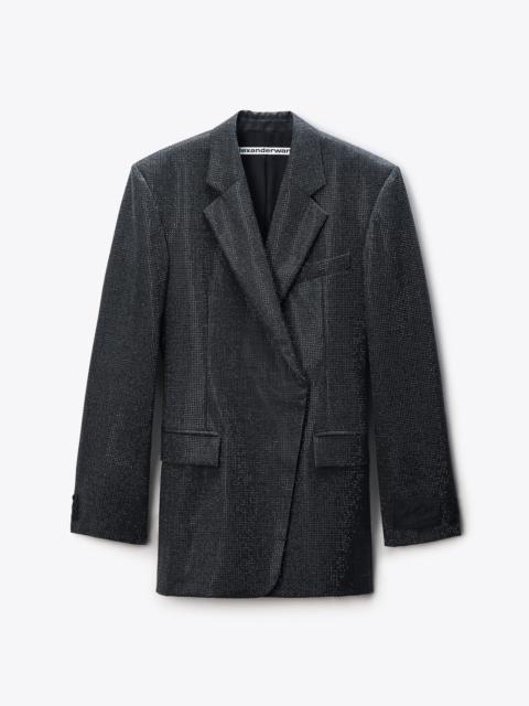 Alexander Wang Blazer Dress in Wool Mohair