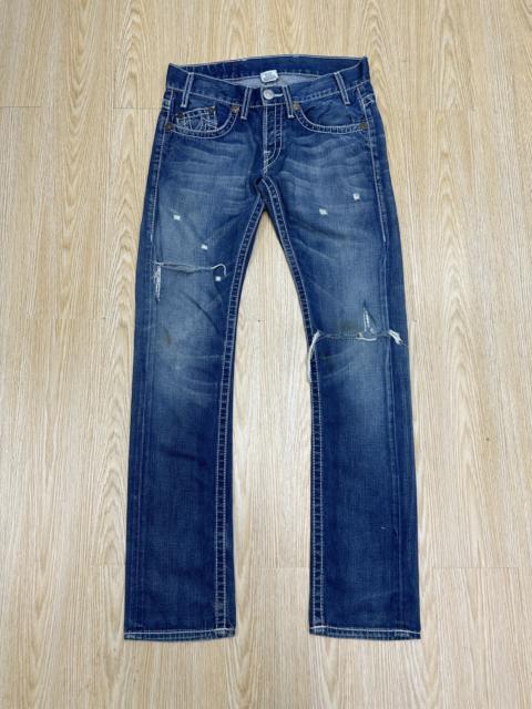 Other Designers True Religion - True Religion Micky Big T Distressed Denim(J492)