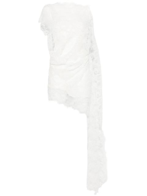 CHRISTOPHER ESBER floating lace mini dress