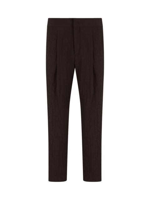 GIORGIO ARMANI TAPERED TROUSERS