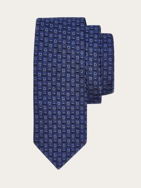 FERRAGAMO Ferragamo Monogram jacquard tie