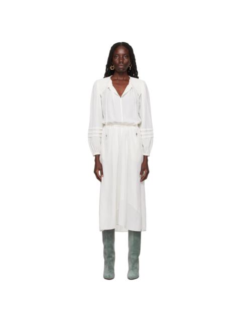Isabel Marant Étoile Off-White Lydia Midi Dress