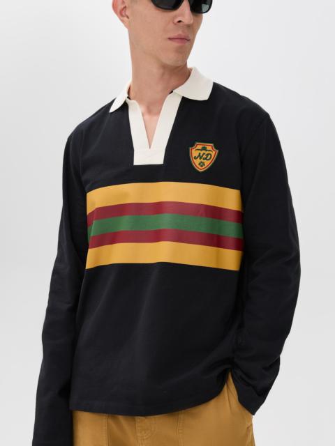 NICHOLAS DALEY Striped Rugby Shirt