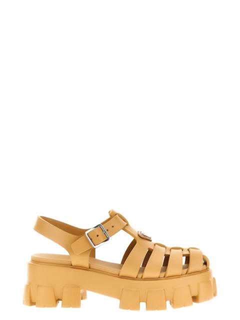 Prada 'Cage Monolith' sandals