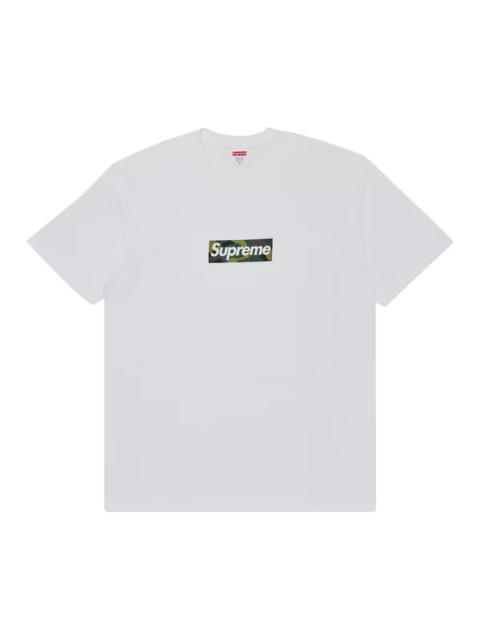 Supreme Supreme Camo Box Logo Tee 'White'