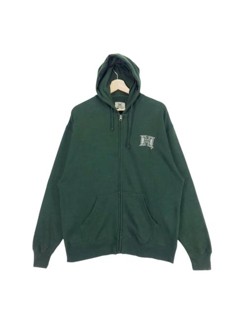 Other Designers Collegiate - 90s University Of Hawaii Sweatshirts Zipper Hoodie