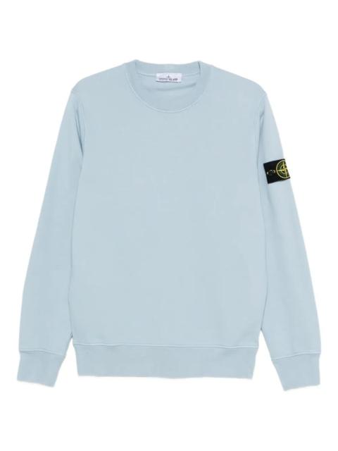 Stone Island Organic Cotton Fleece Sweatshirt