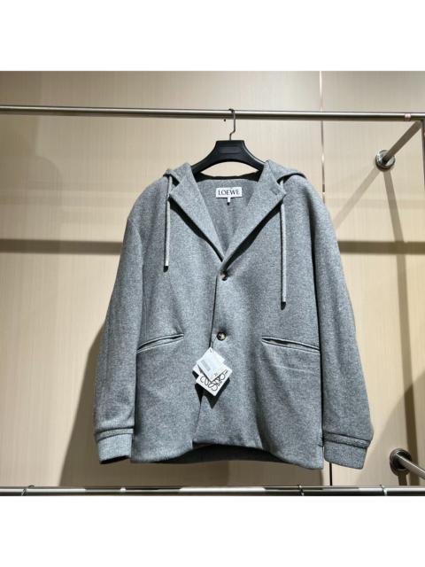 Loewe LOEWE Wool-blend hooded jacket