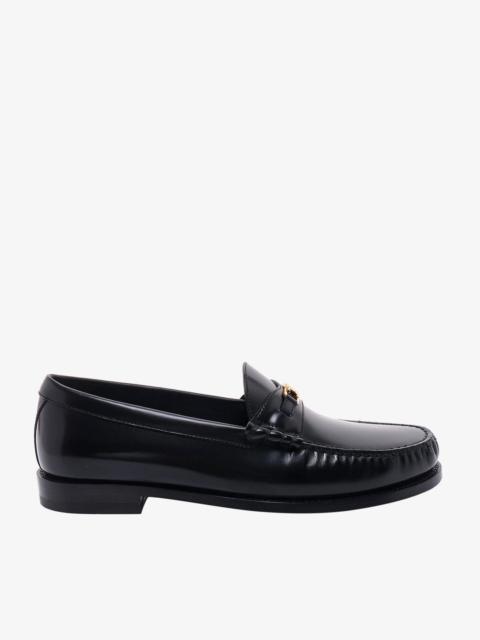 CELINE Celine Luco Triomphe leather loafers