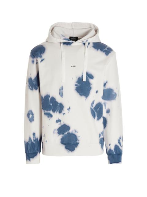A.P.C. Tie-dye hoodie