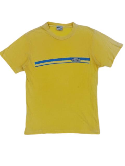 Other Designers Vintage - RARE! VTG 90s BITCH SKATE BOARDS SMALL LOGO RETRO STYLE