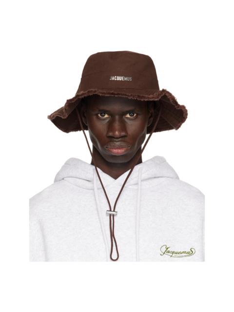 JACQUEMUS Brown 'The Artichaut' Bucket Hat