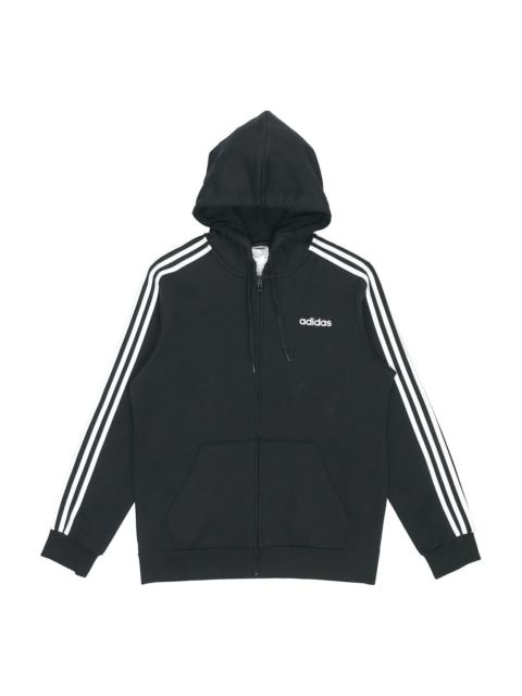 adidas adidas 3-Stripes Fleece Hoodie 'Black' DQ3101