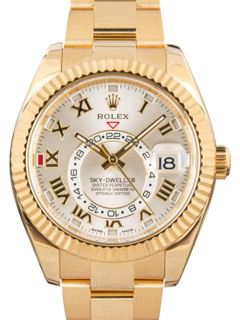 ROLEX Rolex Sky-Dweller 326938 Silver Roman Dial