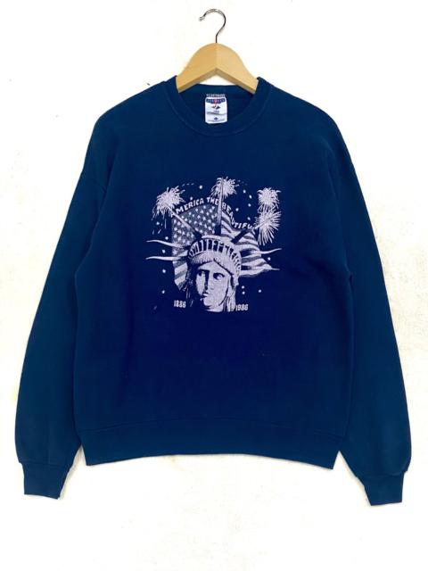Other Designers Very Rare - VINTAGE 1986s AMERICA THE BEAUTIFUL SWEATSHIRT